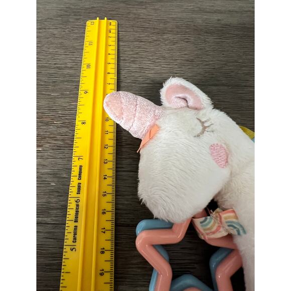 Itzy Ritzy Unicorn Car Seat Stroller Sensory Plush - Picture 5 of 5